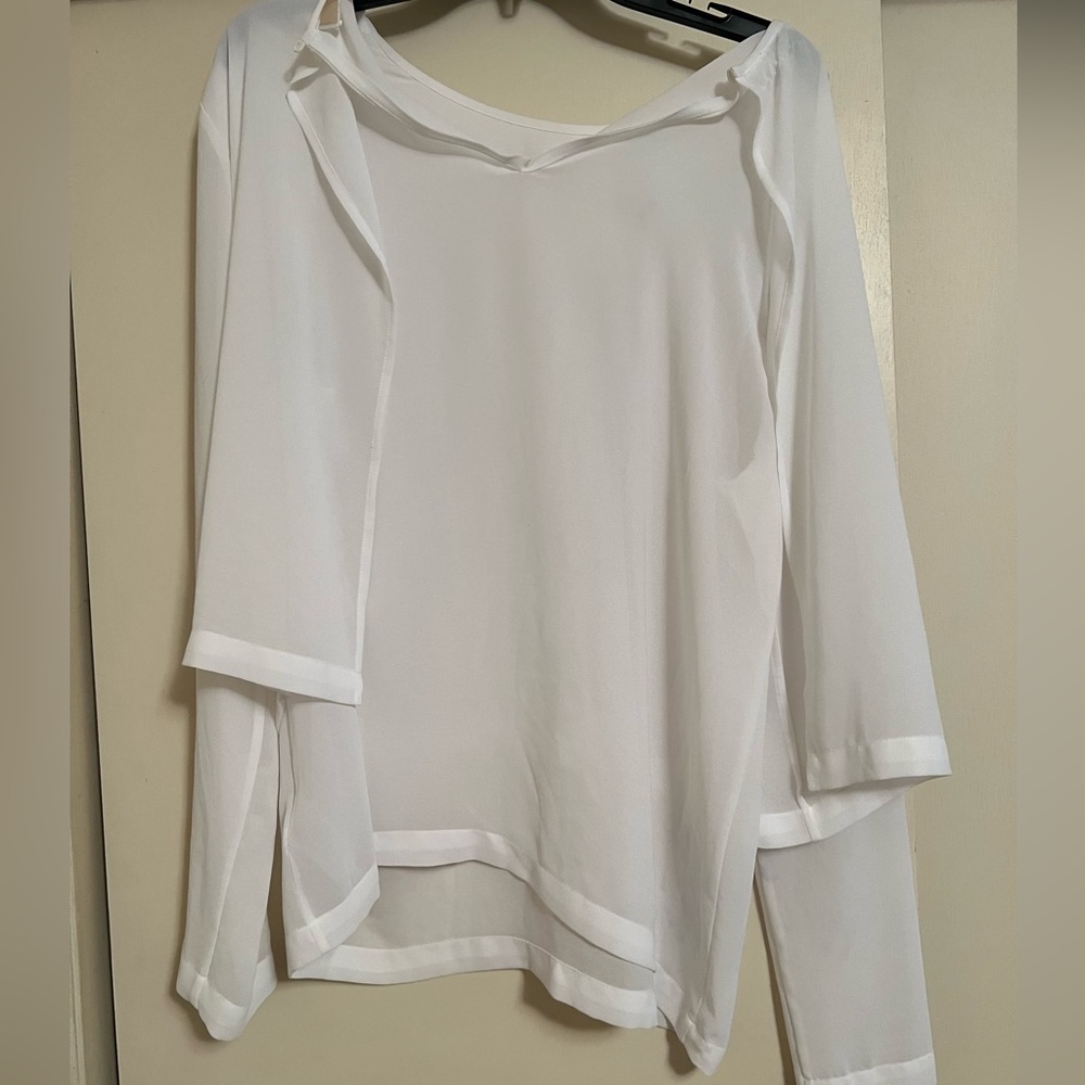 Michael Kors White Blouse!